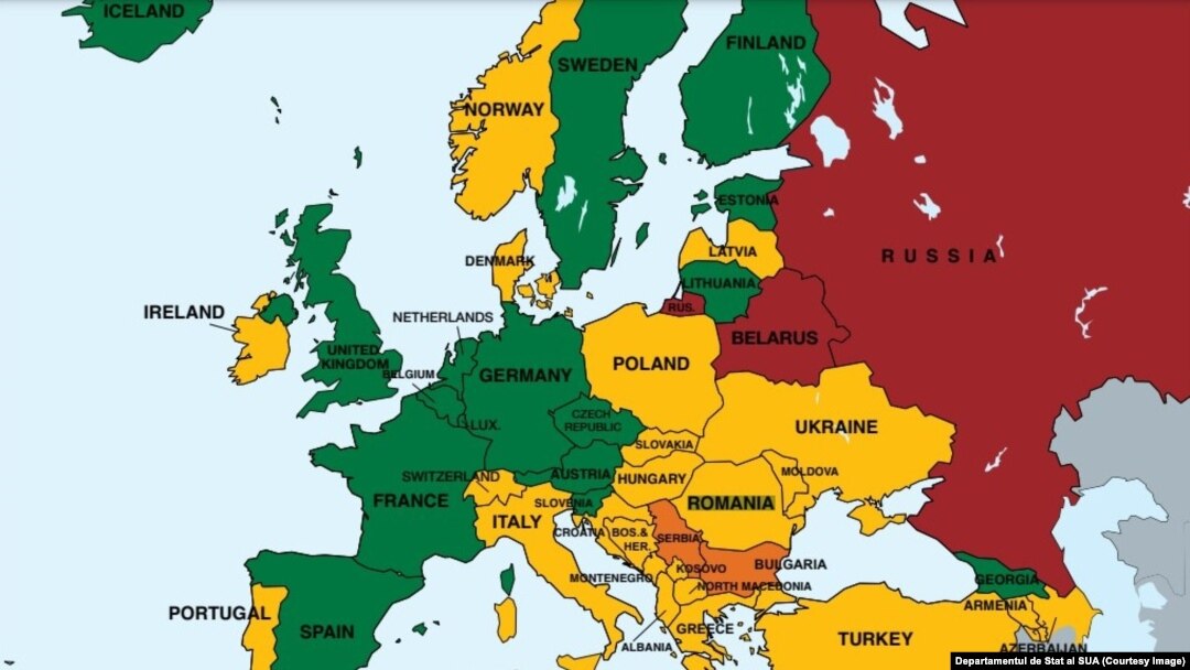 În Raportul privind traficul de persoane din 2022 al Departamentului de Stat al SUA, România nu mai este pe Lista de Monitorizare de la Nivelul al Doilea, ci a trecut la Nivelul al Doilea.