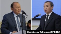 Эмил Абдыкадыров жана Нуртазин Жетибаев. Коллаж. 