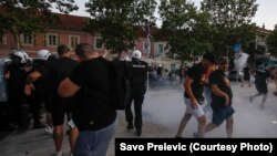 Sukobi u Nikšiću tokom proslave Dana državnosti, 13. jul 2022
