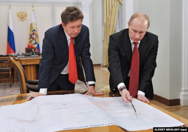 Planet e zgjerimit të gazit? Vladimir Putin dhe Alexey Miller