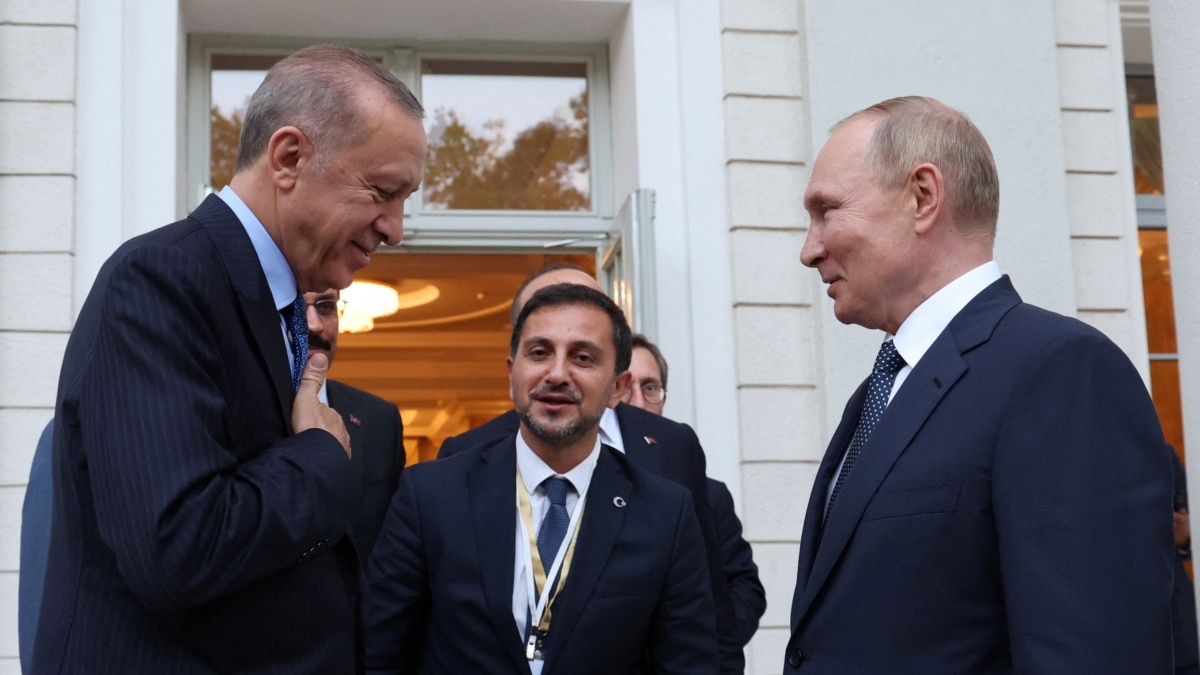 Зустріч Ердогана з Путіним у Сочі завершилася