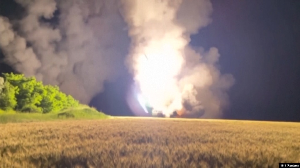 Система озброєння HIMARS в експлуатації в Україні, 24 червня 2022 року (Reuters)