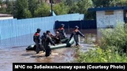 Наводнение в Забайкальском крае (архивное фото)