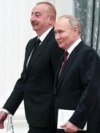 Rossiya prezidenti Vladimir Putin va Ozarbayjon prezidenti Ilhom Aliyev. Moskva, 22-aprel, 2024