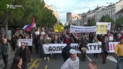 Protest u Beogradu: Protiv jednoumlja i medijskog mraka