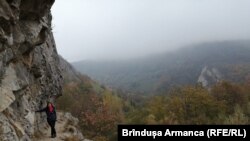 Romania. Beautiful itinerary on Nera Gorges