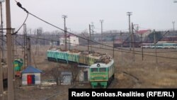 Поезд в Донецке (архивное фото)