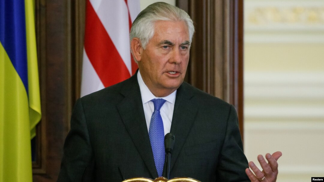 Рекс Тиллерсон в Киеве, 9 июля 2017