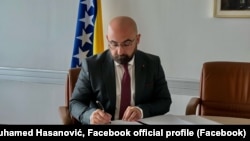 Muhamed Hasanović, zamjenik ministra finansija BiH. 