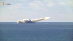 Rockets Fired Off The Coast Of Crimea