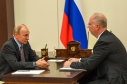 Встреча Владимира Путина и главы РФПИ Кирилла Дмитриева в Кремле, 5 июня 2020 года