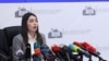 Armenia-RA Minister of Internal Affairs Arpine Sargsian held a press conference, Yerevan, 16Jan2025