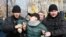 Kazakhstan - Kazakh police detain a protestor in Almaty, southeastern Kazakhstan, on February 22, 2020. - Police in Kazakhstan detained up to a hundred activists Saturday after two opposition groups announced plans to hold anti-government protests in the 