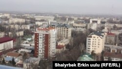 Новые дома в Бишкеке.