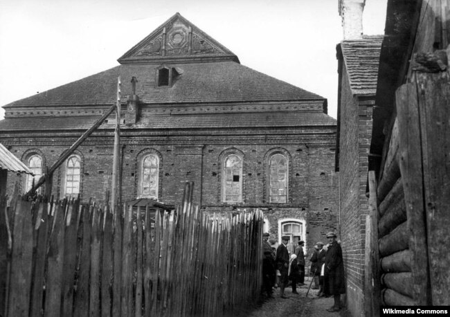 Ян Булгак. Ашмянская сынагога (1925 год)