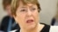 UN High Commissioner for Human Rights Michelle Bachelet (file photo)