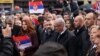 Lideri Srpske liste na protestu 6. novembra u Severnoj Mitrovici