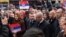 Lideri Srpske liste na protestu 6. novembra u Severnoj Mitrovici