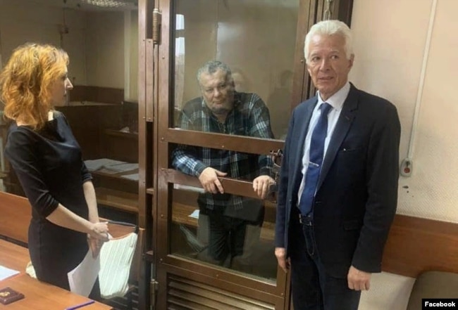 Михаил Кригер в суде