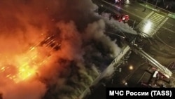 Požar u Kostromi, Rusija, 5. novembar 2022. 