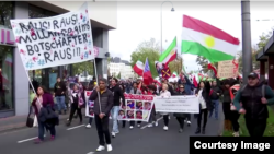 Hundreds join Cologne anti-dictatorship protest