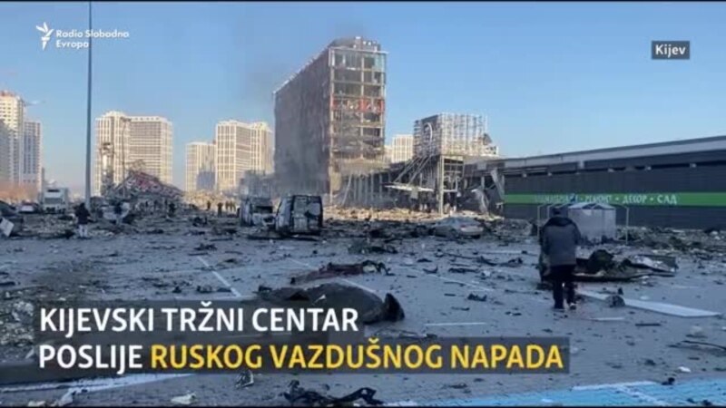 Šok u Kijevu nakon napada na tržni centar