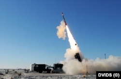Запуск ракети PAC-3 MSE із установки Patriot