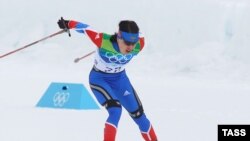 Российская лыжница Евгения Медведева