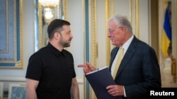 Кит Келлог и Владимир Зеленский