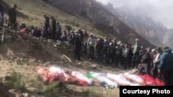 Rushansky district of Gorno-Badakhshan, May 18, 2022, where dozens of residents were killed. Photo courtesy Bomdodrus.com.