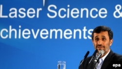 Президент Ирана Махмуд Ахмадинежад заявил о возобновлении работ по обогащению урана, выступая на конференции по лазерным технологиям в Тегеране.