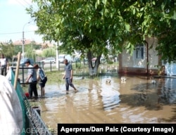 13 septembrie 2013 - Urmari ale inundatiilor in comuna Pechea, jud. Galati.