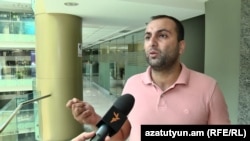 Sashik Sultanian talks to RFE/RL in Yerevan on August 2.