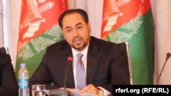 صلاح الدین ربانی رئیس حزب جمعیت و وزیر خارجه افغانستان