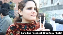 ثنا اعجاز یکی از رهبران جنبش تحفظ پشتون