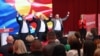 Премиерот и лидер на СДСМ Димитар Ковачевски на партиска трибина во Крива Паланка