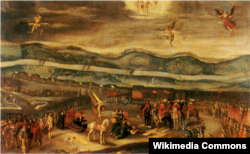 Капітуляція московського війська під Смоленськом перед королем Владиславом IV, картина невідомого художника
