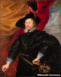 Король Речі Посполитої Владислав IV Ваза, портрет роботи Пітера Пауля Рубенса
