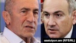 Robert Koçaryan və Nikol Paşinyan