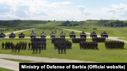 Zajednička obuka specijalnih jedinica Vojske Srbije i Oružanih snaga Ruske Federacije na području Deliblatske peščare u Srbiji, 20. maja 2021.