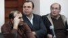 Armenia - Vazgen Khachikian (C), former head of the state pension fund, goes on trial on corruption charges, Yerevan, 5Mar2013.