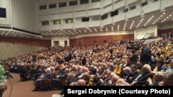 Заседание Российской академии наук.
