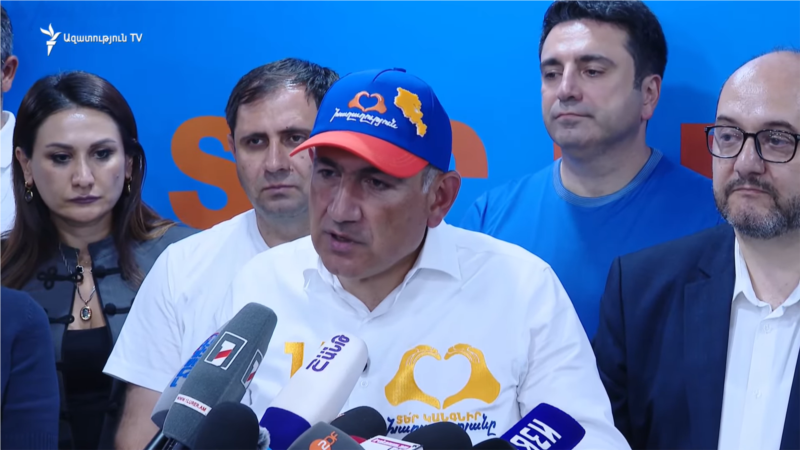 Փաշինյան. «Քաղաքացիական պայմանագիր»-ը հաղթել է ընտրություննե