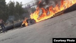 عکس از اعتراض‌ها در شیراز