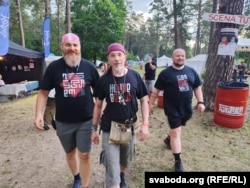 Удзельнікі фэстывалю