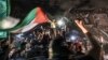 Palestinci slave na ulicama nakon primirja, u južnom pojasu Gaze, 21. maja 2021. 