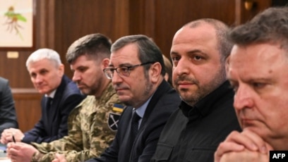 Rustem Umerov, head of the Ukrainian delegation