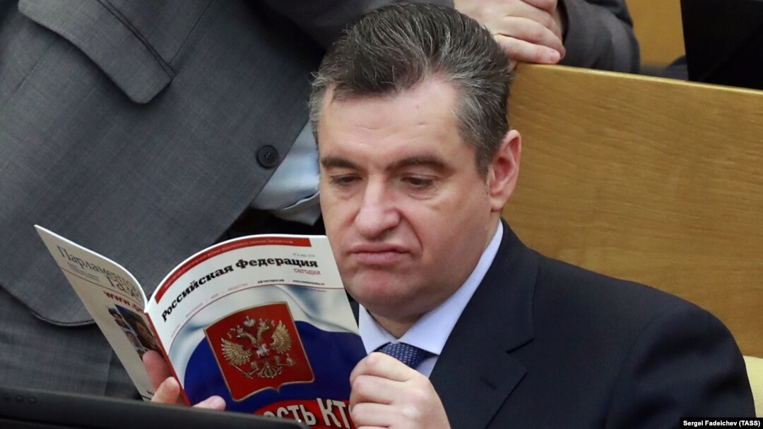 Депутат Государственной думы России от фракции ЛДПР Леонид Слуцкий