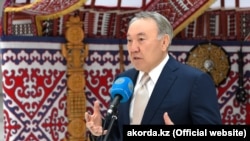 Казахстанскиот претседател Нурсултан Назарбаев 