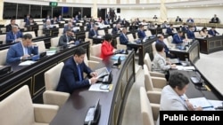Заседание сената парламента в Казахстане. 29 июня 2026 года